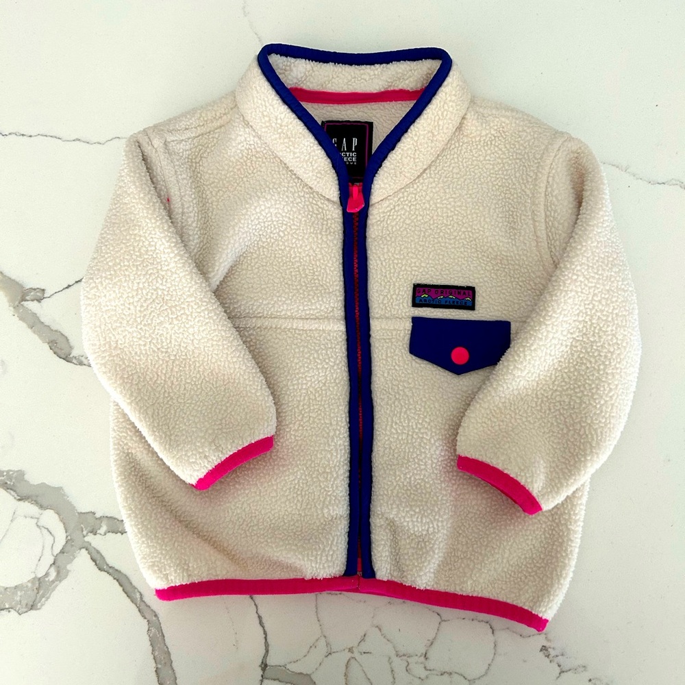 Baby Gap Artic Fleece Zip Up size 12-18 months